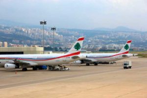 lebanon airport hacked