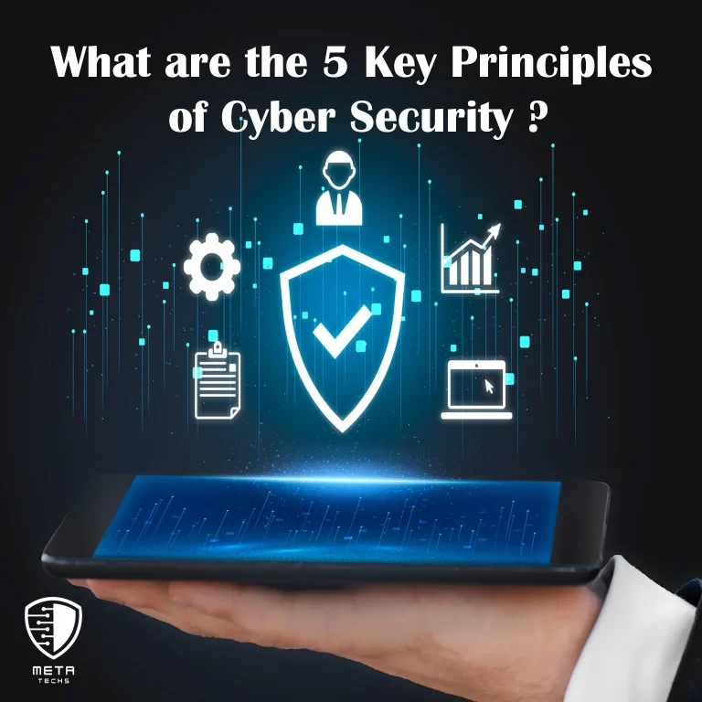 What are the 5 Key Principles of Cyber Security?