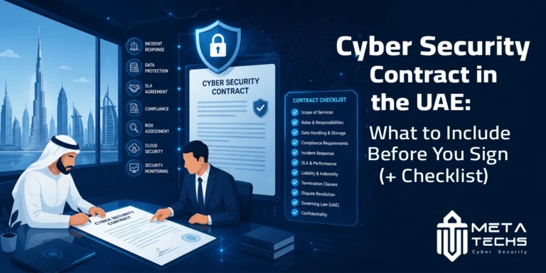 Cyber Security Contract in the UAE: What to Include Before You Sign (+ Checklist)