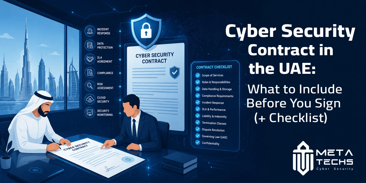 Cyber Security Contract in the UAE: What to Include Before You Sign (+ Checklist)