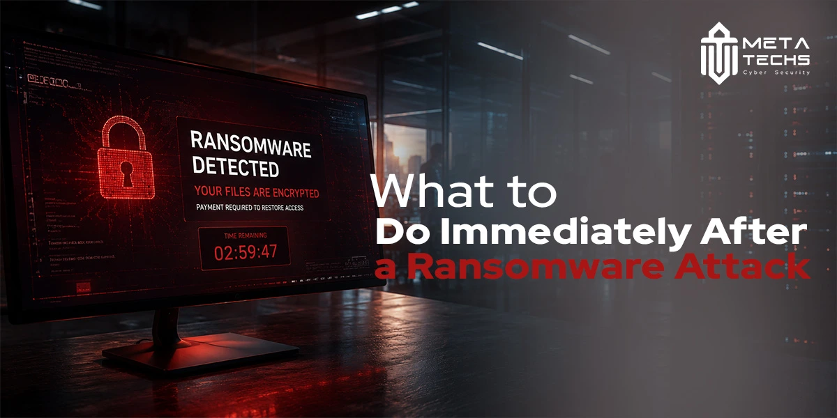 What to Do Immediately After a Ransomware Attack: A Step-by-Step Response Guide