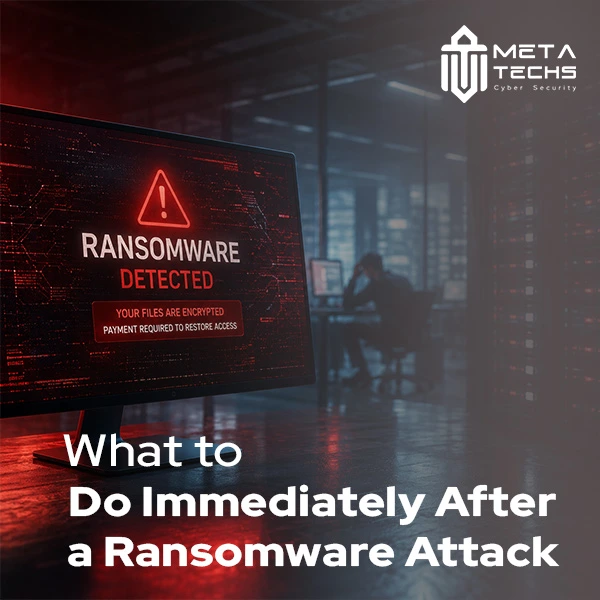 what to do immediately after a ransomware attack what to do immediately after a ransomware attack